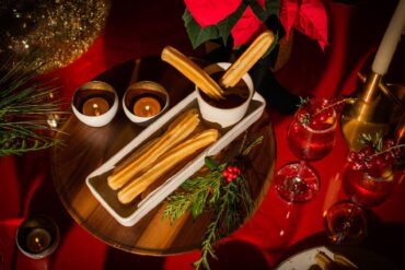 Navidad con churros con chocolate en Madrid