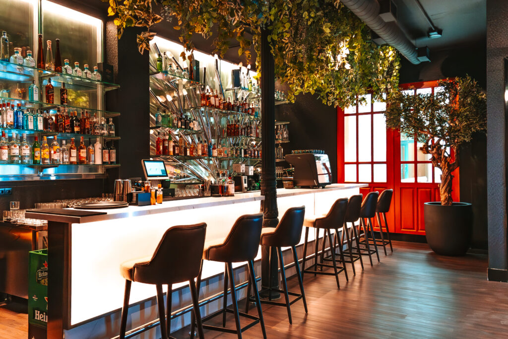 La Barra de Salvador en el Steakhouse peruano La Cuadra de Salvador 