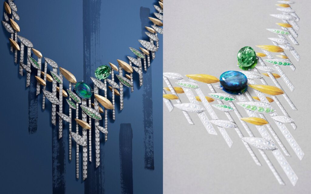 Collar babero Bamboo, de Chaumet